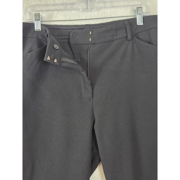 Express Editor Skinny Dress Pants Women 12R Black High Rise Work Career Trousers - Picture 2 of 8